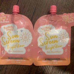18CAD You Glow Beauty White Sun Screen Twin pack 25g