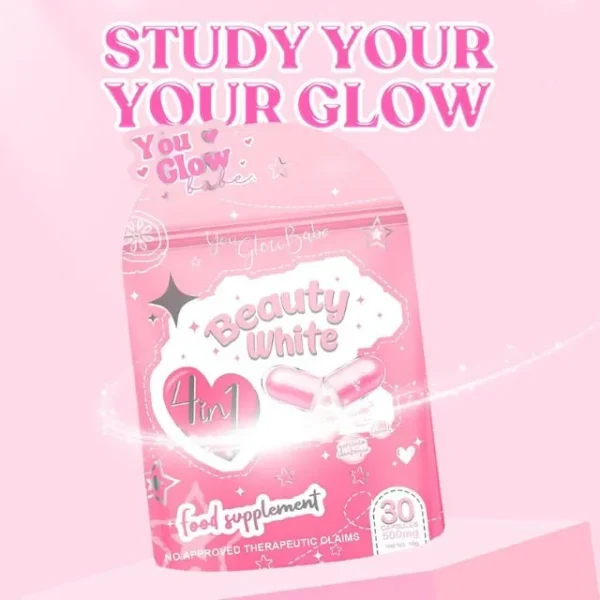 19CAD You Glow Glutathione Collagen Slimming 30 capsules/500mg - Image 2
