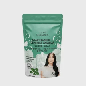 13CAD Luxe Organix Niacinamide+ Centella Asiatica Cloud soap
