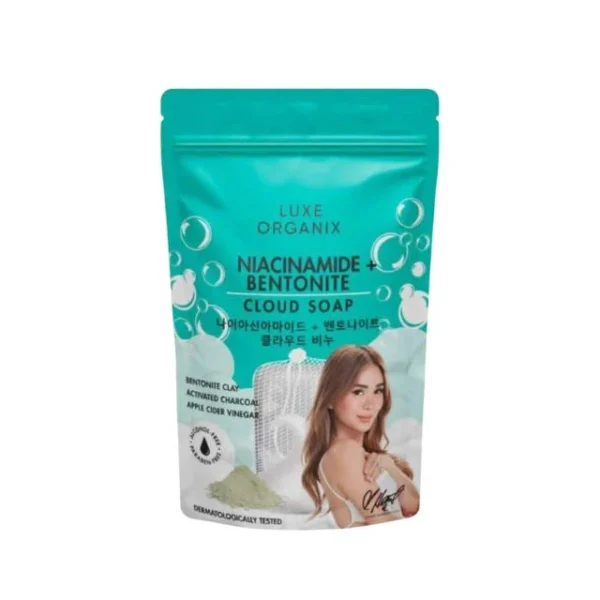 13CAD Luxe Organix Niacinamide+ Bentonite Cloud soap