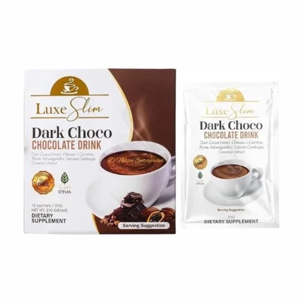23CAD Luxe Slim Dark Choco 21gX10sachets