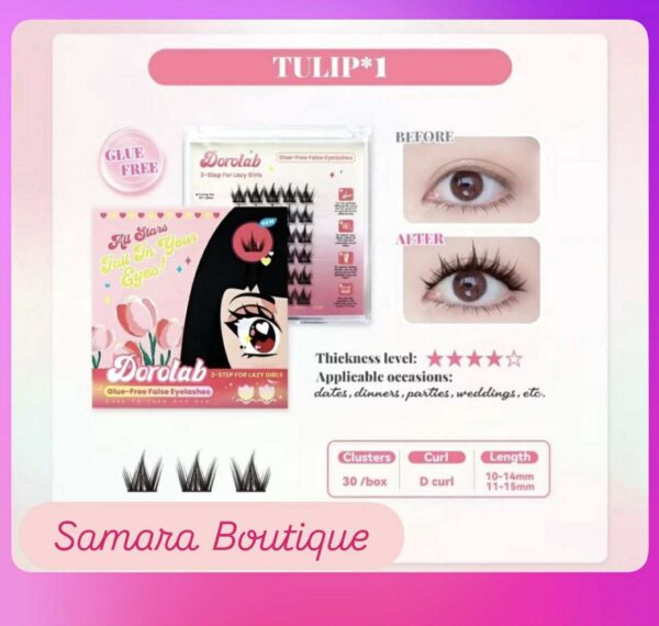 18CAD Dorolab Glue-free False Eyelashes