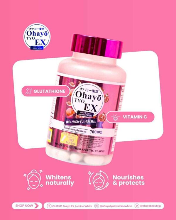25CAD OHAYO Tokyo EX Lumine White 60Capsules/700mg