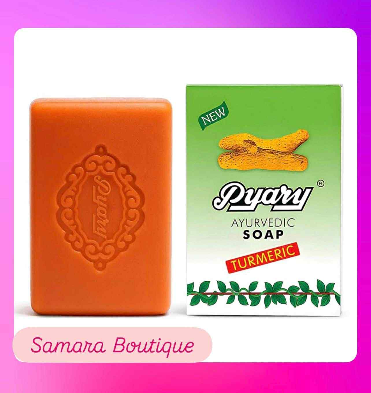 9CAD Pyary Ayurvedic Turmeric Soap 75g