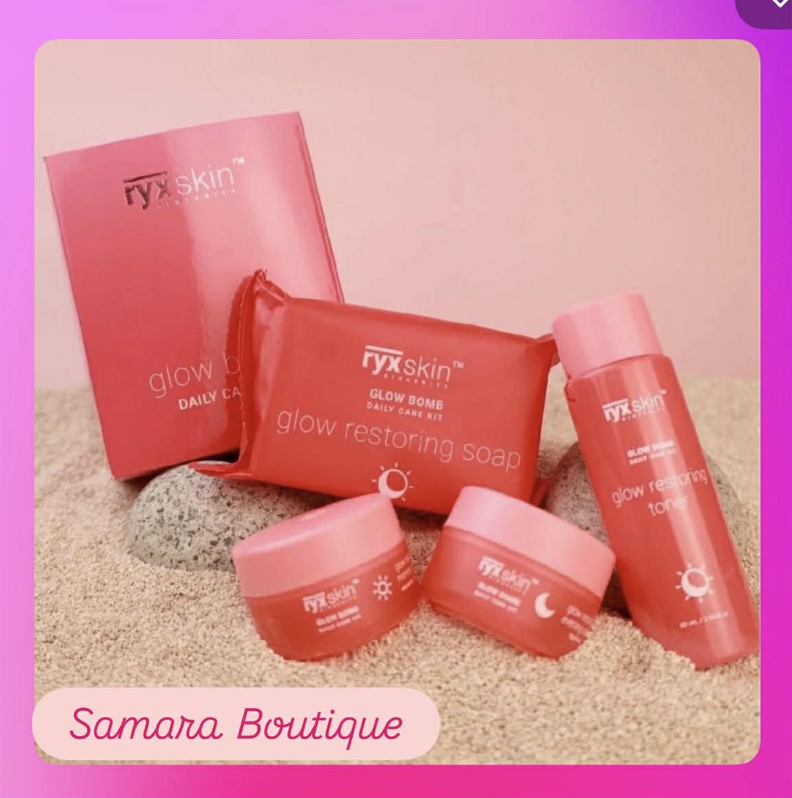 23CAD RYX Glow bomb daily care set