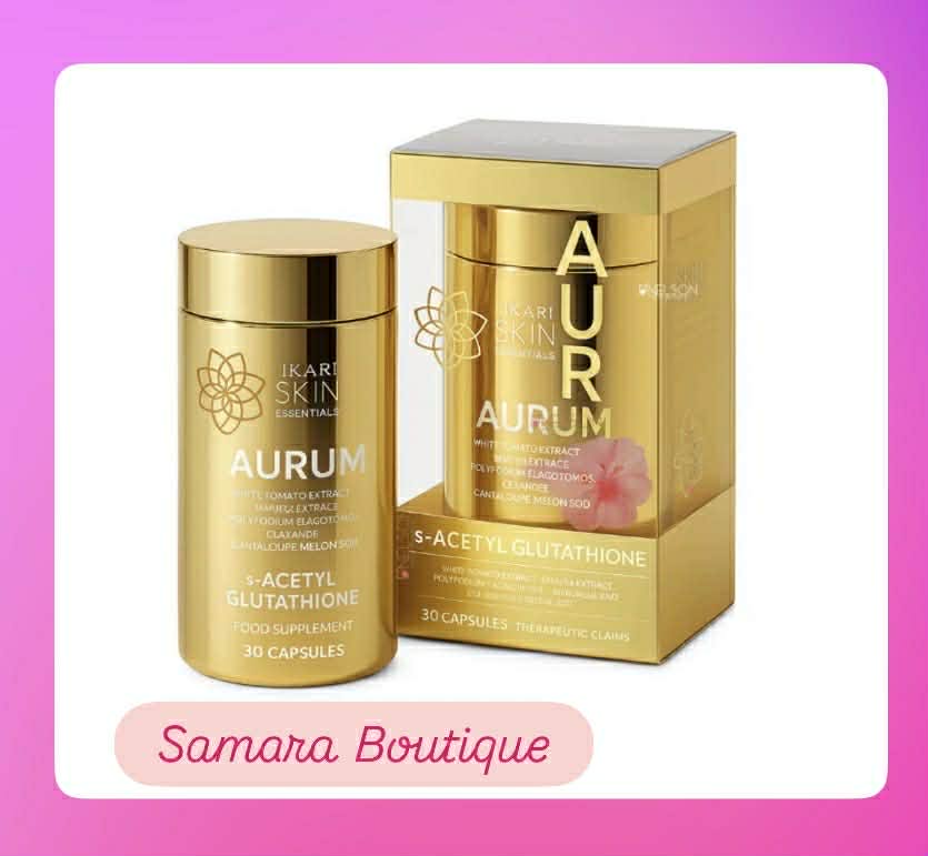 28CAD Aurum Glutathione Hikari 30 capsules