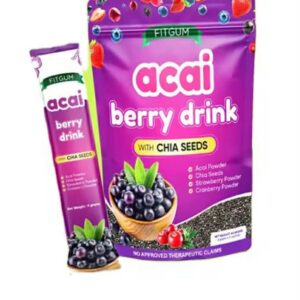 18CAD ACAI Berry drink by Fitgum 10sachets per pack