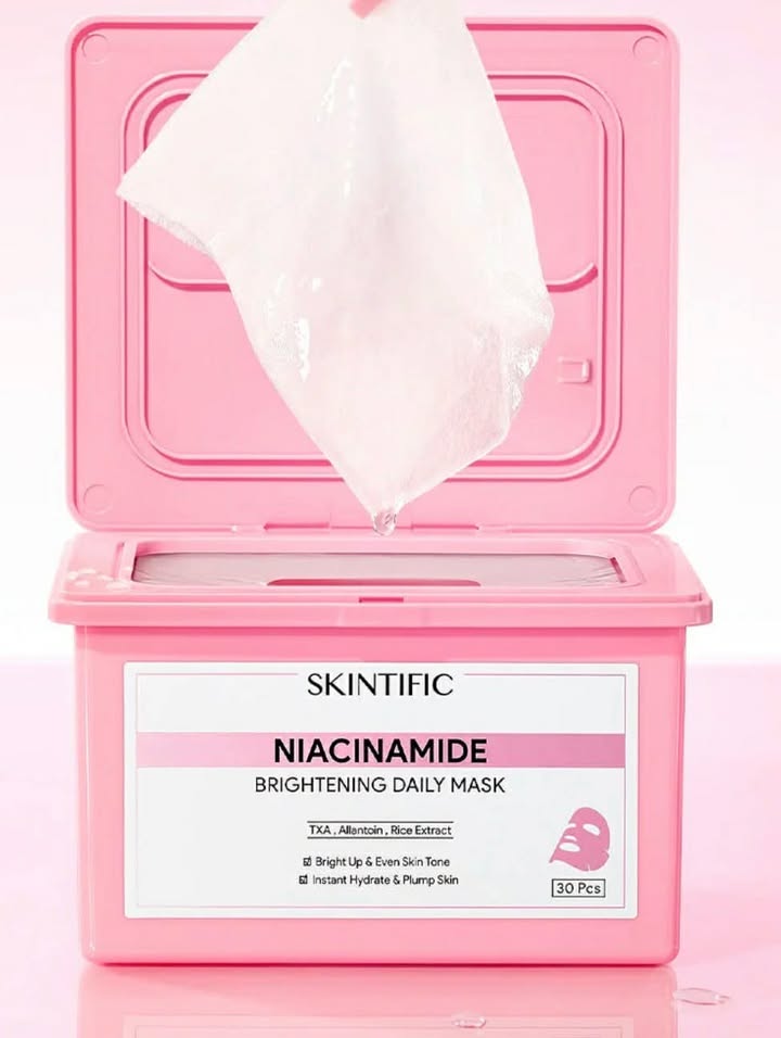 30CAD Brightening mask by Skintific 30pcs