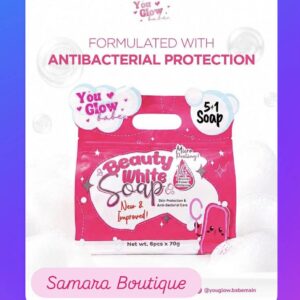 22CAD You Glow Beauty White soap 6pcsx70grams