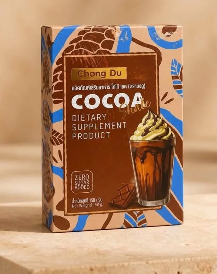 25CAD C9 C-Nine Chong Du Cocoa zero sugar powder drink mix smoothie shake